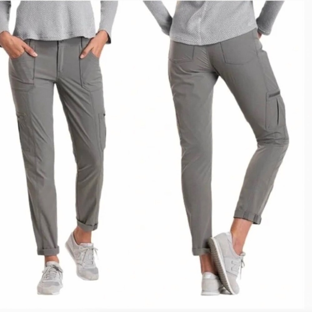 Kuhl Women's Skinny Cargo Pants in Gray